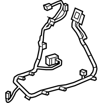GM 84323208 HARNESS ASM-FRT S/D DR LK DR WRG