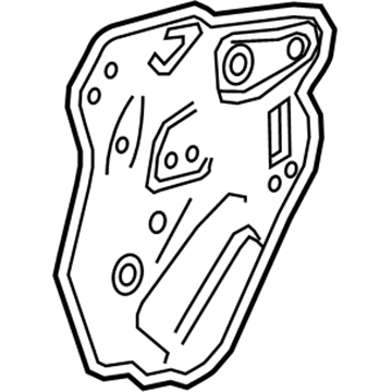 GM 84135631 Water Deflector