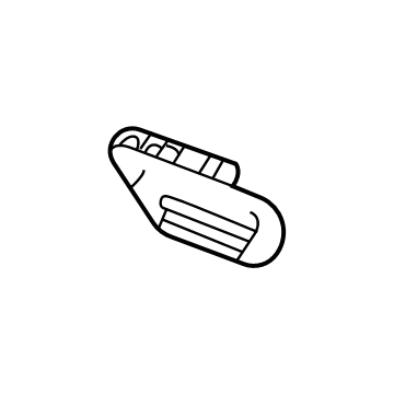 GM 42759637 Lower Quarter Trim Hold Down
