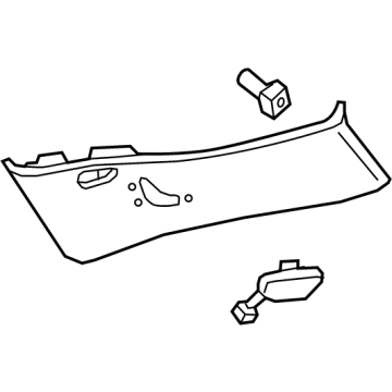 GM 42786172 Upper Quarter Trim
