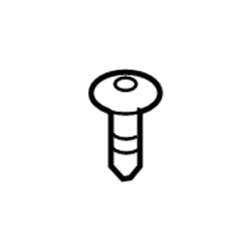 BMW 07-14-9-124-462 Fillister Head Self-Tapping Screw