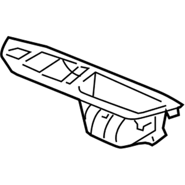 BMW 51-41-6-975-791 Trim, Door Pull, Left