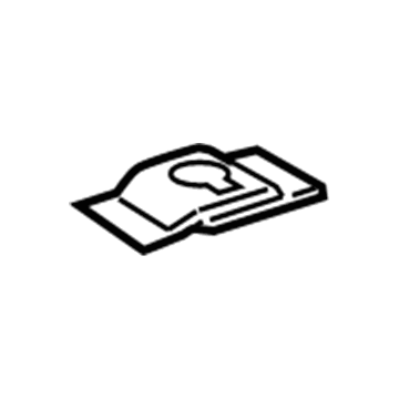 GM 25650571 Spare Bracket