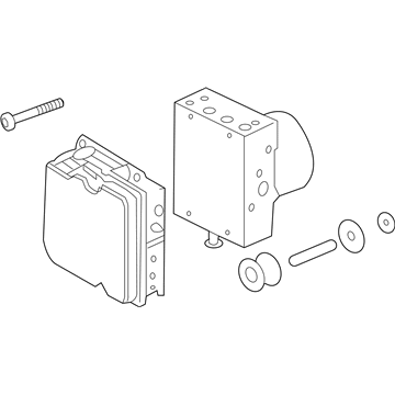 GM 92203489 Brake Pressure Modulator Valve (W/Electronic Brake & Traction Control Module)