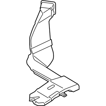 Kia 97370E4000 Duct-Rear Heating, RH