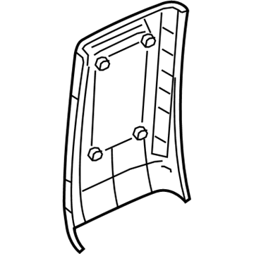 Mopar 1VF33DW1AA Cap-Console