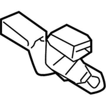 Hyundai 89830-F2000-TRY Buckle Assembly-Rear Seat Belt, LH