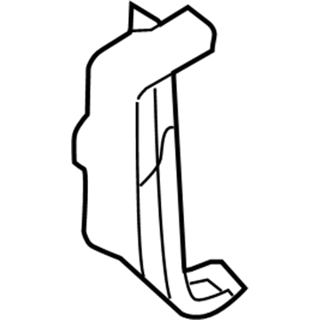 BMW 51-43-7-329-460 Cover, Bottom Right