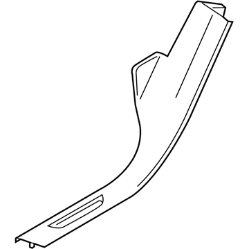 BMW 51-47-7-329-511 Cover Strip, Entrance Rear Left