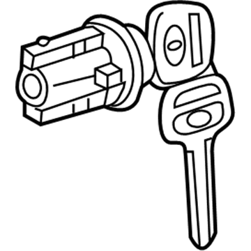Toyota 69057-AE010 Ignition Lock Cylinder