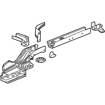 GM 23163732 Rear Rail Assembly