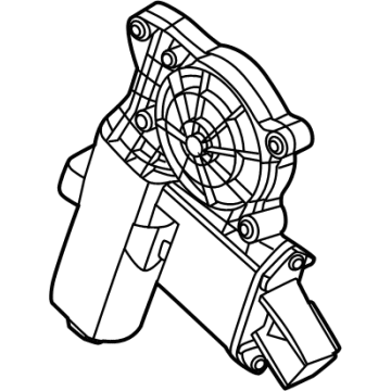 Ford PR3Z-7623394-A MOTOR ASY - WINDOW OPERATING