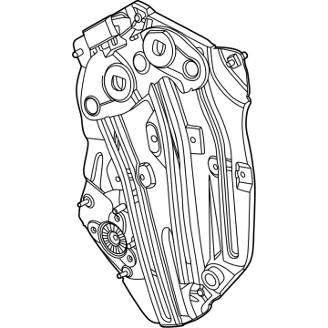 Ford FR3Z-7627008-D REGULATOR - WINDOW - LESS MOTO