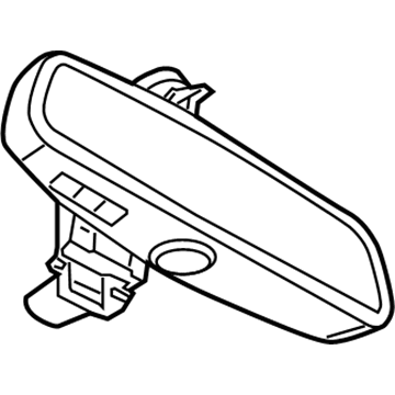 BMW 51-16-9-459-440 REARVIEW MIRROR EC / LED / G