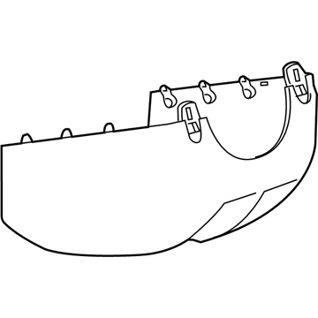 GM 23409871 Lower Column Cover