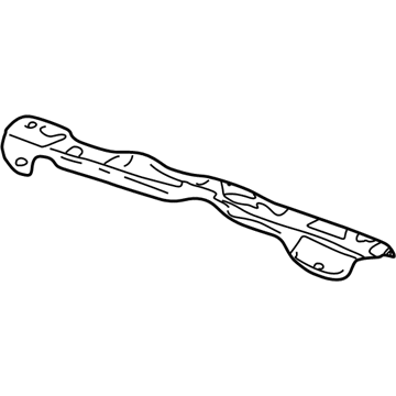 Acura 71591-S6M-000 Beam, Left Rear Bumper (Upper)