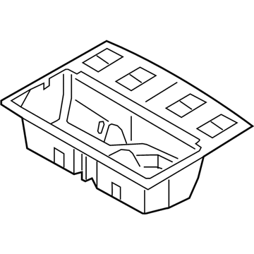 BMW 51-47-7-239-020 Luggage Compartment Pan