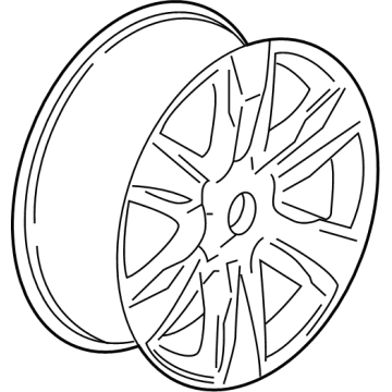 GM 22996319 Wheel, Alloy
