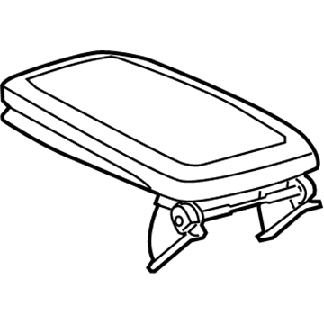 Lexus 58920-30140-B0 Rear Console Armrest Assembly