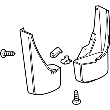 GM 22894865 Mud Guard