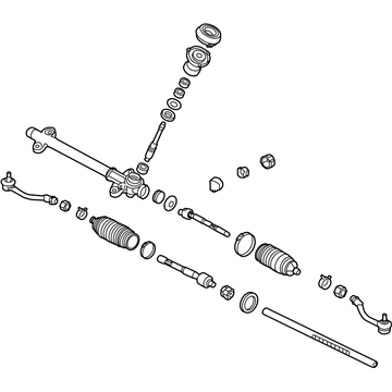 Hyundai 56500-A5500 Gear Assembly-Steering