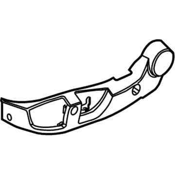 BMW 52-10-7-072-687 Covering Outer Left