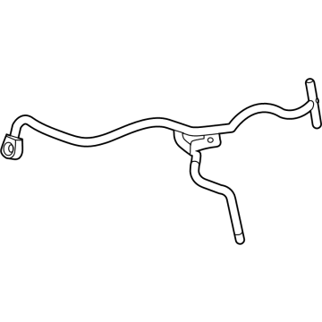 GM 12670757 Water Return Tube