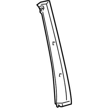 GM 95238092 Applique Asm-Front Side Door Window Frame Rear