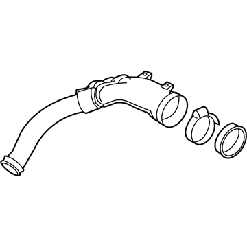 BMW 13-71-7-582-312 Filtered Air Pipe