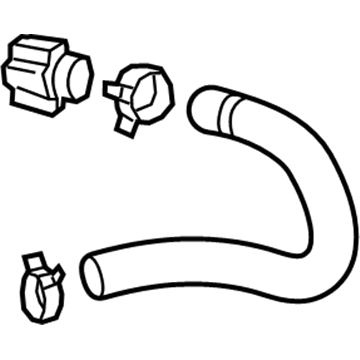 Kia 25415G2000 Hose Assembly-Radaator, Lower