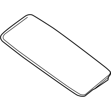 Nissan 91210-9BD0A Lid Assy-Sunroof, Slide