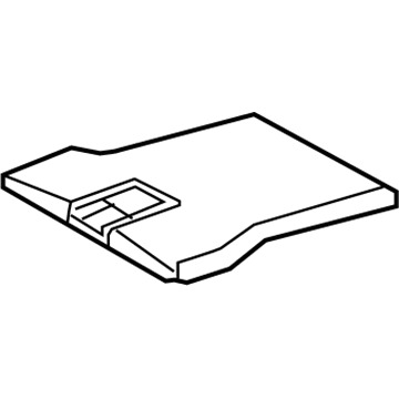 Lexus 72805-0E100-A0 Door Sub-Assembly, RR Se