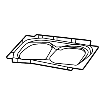 Mopar 68453235AB Light-Cup Holder