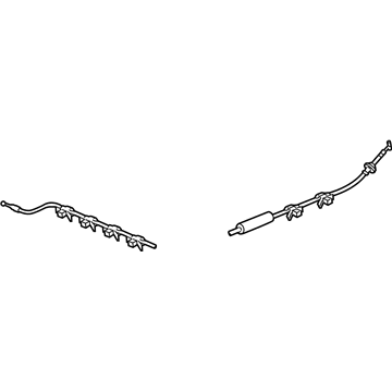 Honda 74130-TA5-A01 Wire Assembly, Hood