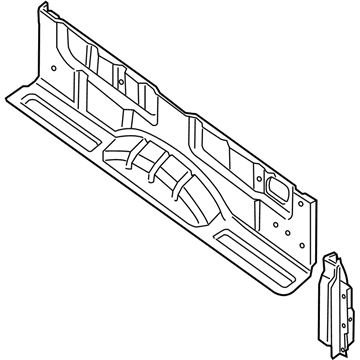 Nissan 93381-9FM2A Panel Assy-Side Inner, LH