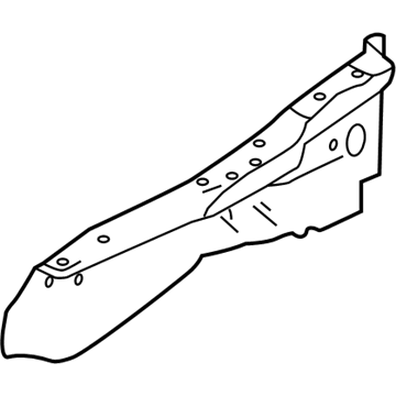 Nissan F4180-5RBMA Reinforcement-Hoodledge, RH