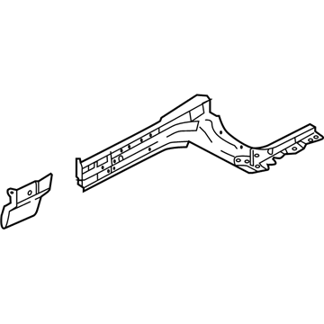 Nissan G5130-5EEMA Closing Plate-Front Side Member, RH