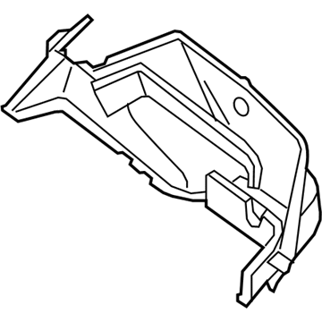Nissan 84940-3TA4A FINISHER Trunk Side R