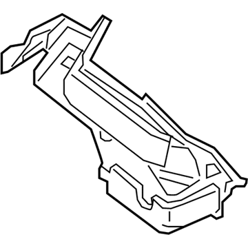 Nissan 84941-3TA4A FINISHER Trunk Side L