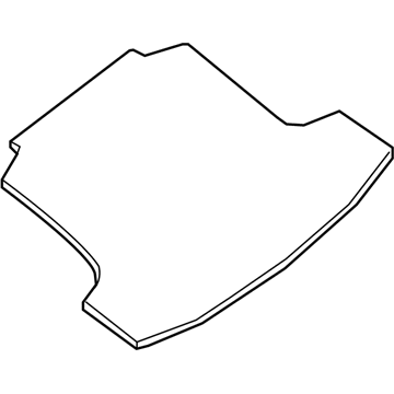 Nissan 84902-3TA0B Carpet-Trunk Floor