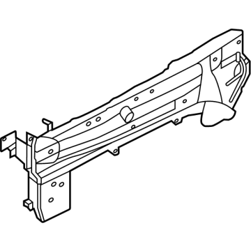 Nissan 75130-6RA0A Closing Plate-Front Side Member, RH