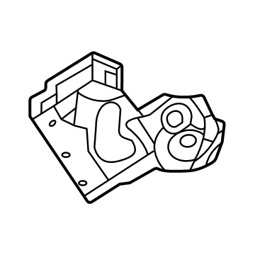 Nissan 64894-6RA0A Insulator-Hoodledge, RH