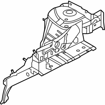 Nissan 64120-6RA0A Housing Assy-Front Strut, RH