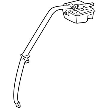 Lexus 73360-30431-A0 Belt Assembly, Rear Seat