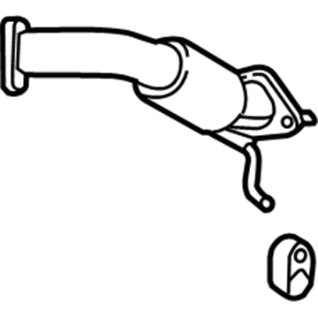 Hyundai 28610-4R000 Front Muffler Assembly