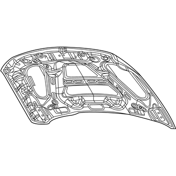Mopar 55372244AL Hood