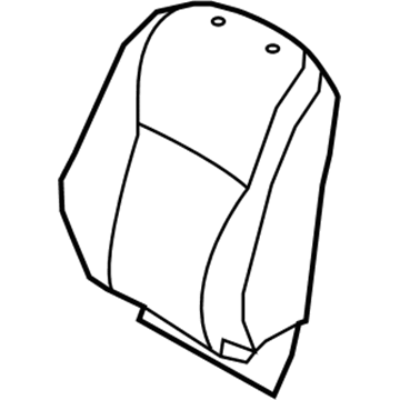 Toyota 71074-48580-E0 Seat Back Cover