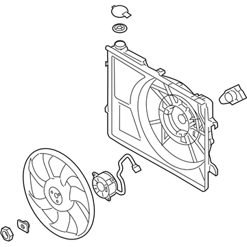 Kia 253803X500 Blower Assembly