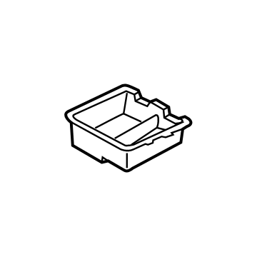 Kia 846903RAB0BG2 Tray-Floor Console