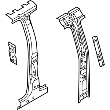Ford 8C3Z-2624300-A Center Pillar